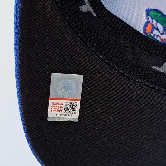 Men's Top of the World Royal Florida Gators Reflex Logo Flexfit Hat Univ FL - Picture 5 of 8